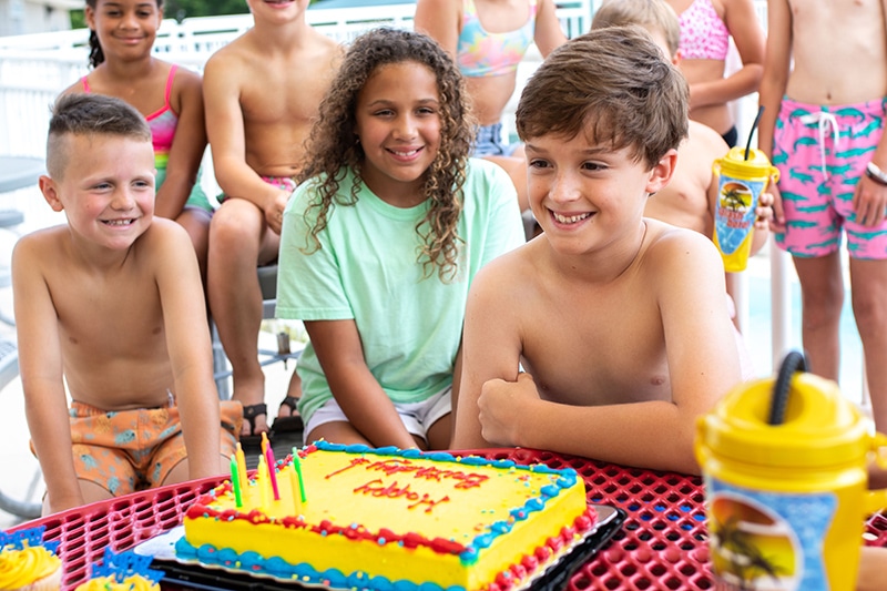 Pool Birthday Parties
